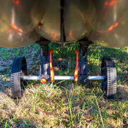 YakAttack TowNStow Scupper Kayak Cart lifestyle