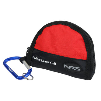 NRS Coil Paddle Leash folded