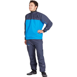 NRS Men's Endurance Paddling Jacket in Blue model front