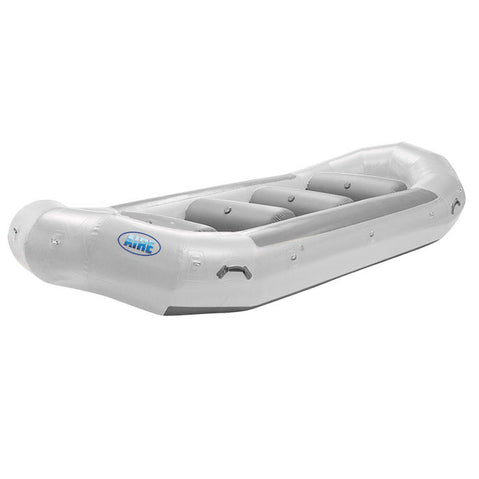 AIRE 176R Self-Bailing Raft in White angle