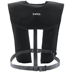 NRS Otto Matik Inflatable Lifejacket (PFD) in Black back