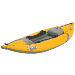 AIRE Force Inflatable Kayak in Yellow angle