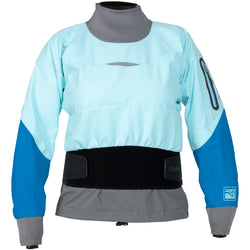 Kokatat Women's OM GORE-TEX Pro Dry Top in Ice front