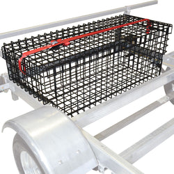 Malone MegaSport 2-Boat MegaWing Trailer Package with wire storage basket