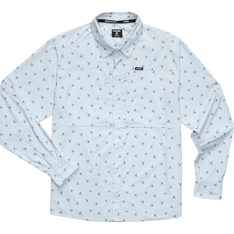 NRS Men's Drifter Long Sleeve Shirt in Daybreak front