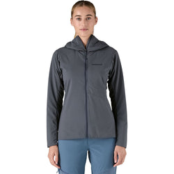 Patagonia Women's Nano-Air Ultralight Full-Zip Hoody in Smolder Blue model front