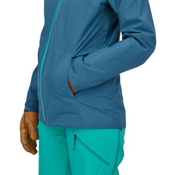 Patagonia Women's Powder Town Jacket model pocket