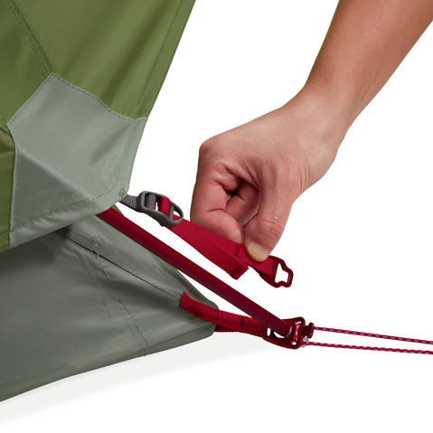 MSR Elixir 3 Person Backpacking Tent connection hardware