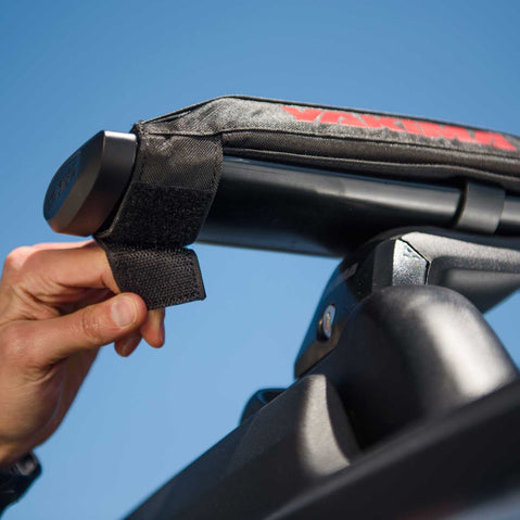 Yakima CrossBar Pads hook and loop adjustment