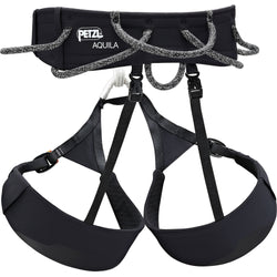 Petzl Aquila Rock Climbing Harness in Black back