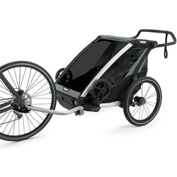 Thule Chariot Lite 2 Multisport Trailer in Agave front