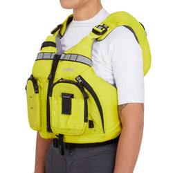 NRS Chinook OS Lifejacket (PFD) in Citrus model angel