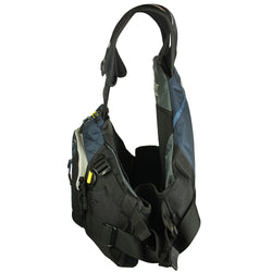 Stohlquist Descent Rescue Lifejacket (PFD) navy side