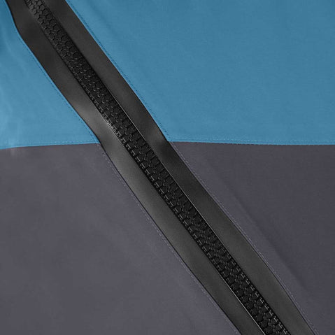 Level Six Cronos Dry Suit Classic Logo Crater Bluefront zipper