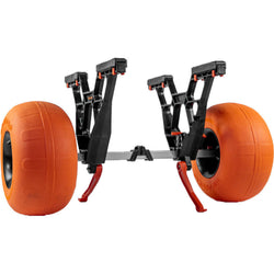 TowNStow Bunkster Kayak Cart with Sand Tires angle