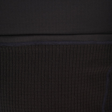 Level Six Men's Romulus Long Sleeve Shirt in Black model detail view