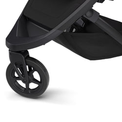 Thule Spring Stroller in Misty Rose Melange wheel