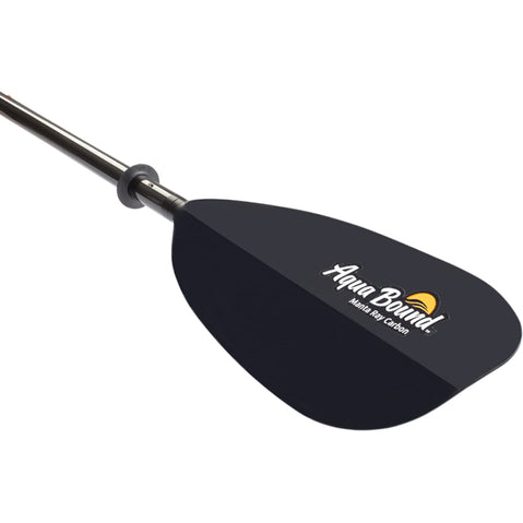 Aqua-Bound Manta Ray Carbon Posi-Lok 4-Piece Kayak Paddle blade angle