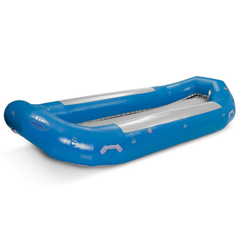 AIRE 136 Double-D Raft in Blue angle