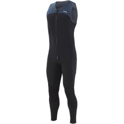 NRS Men's 3.0 Farmer John Wetsuit in Black left