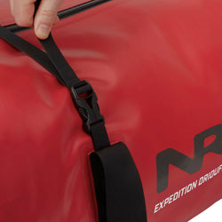 NRS Expedition DriDuffel Dry Bag buckle close up