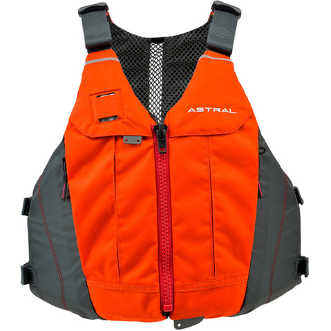 Astral E-Linda Lifejacket (PFD) in Fire Orange front