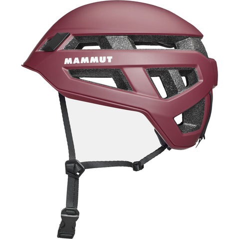 Mammut Crag Sender Rock Climbing Helmet in White inside