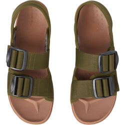 Astral Men's Webber Sandals in Olive Green top