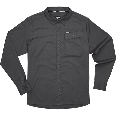 NRS Men's Campfire Flannel Shirt in Urban front