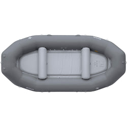 Star Outlaw 130 Self-Bailing Raft in Gray top