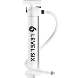 Level 6 Eleven Six Ultralight Inflatable SUP Board Package in Pine Forest pump