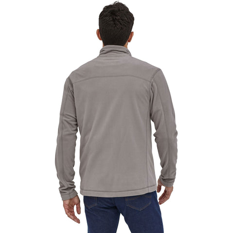 Patagonia Men's Micro D Jacket in Feather Grey model back