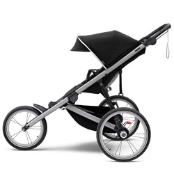 Thule Glide 2 Single Stroller in Black side