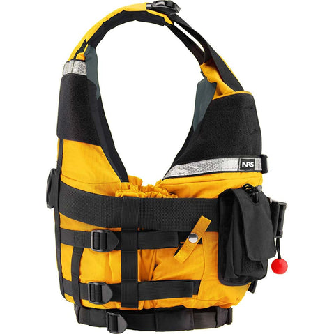NRS Rapid Rescuer Lifejacket (PFD) in yellow side view