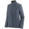 Patagonia Women's R1 Daily Jacket in Plume Grey/Light Plume Grey X-Dye angle
