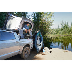 Aquaglide Backwoods Expedition 85 Ultralight Inflatable Kayak lifestyle7