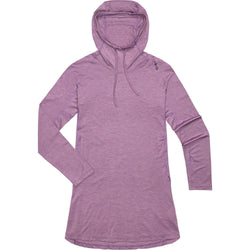 NRS Women's Silkweight Hoodie Dress in orchid