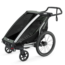 Thule Chariot Lite 1 Multisport Trailer/Stroller in Agave side