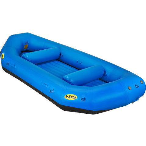 NRS E-140 Self-Bailing Raft in Blue right