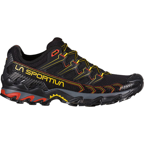 La Sportiva Men's Ultra Raptor II Hiking Boots in Black/Yellow right view
