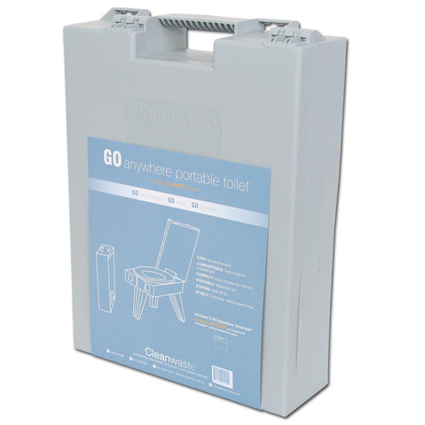 Cleanwaste Pett Go-Anywhere Portable Toilet closed