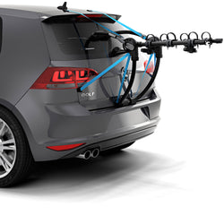 Thule Gateway Pro 3 Bike Trunk Rack installed on a car