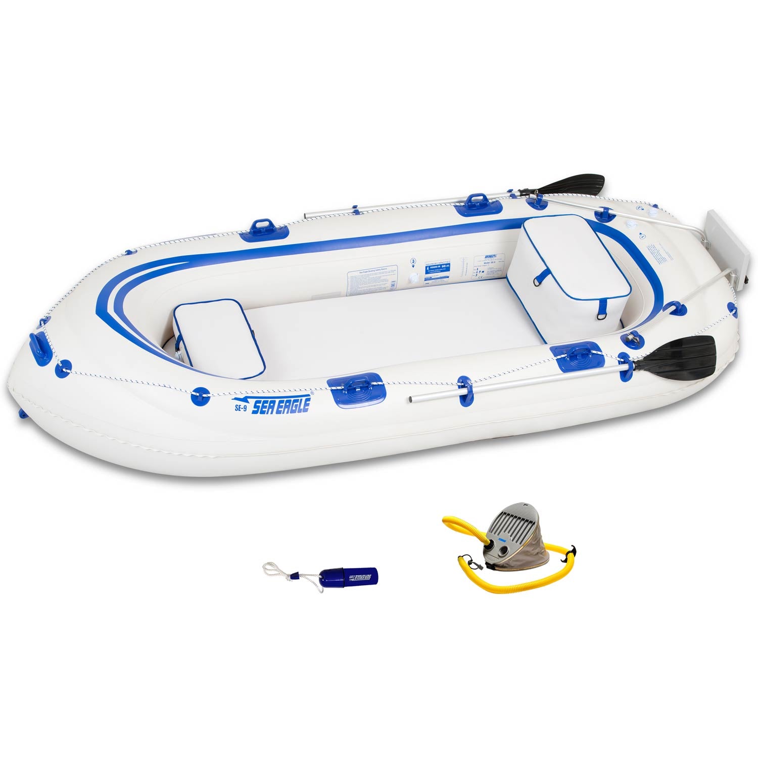 Sea Eagle SE9 Inflatable Raft Fisherman's Dream Package