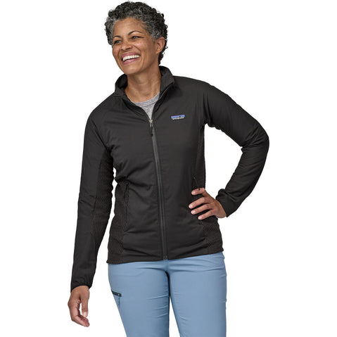 Patagonia Women's Nano-Air Light Hybrid Jacket in Black model front