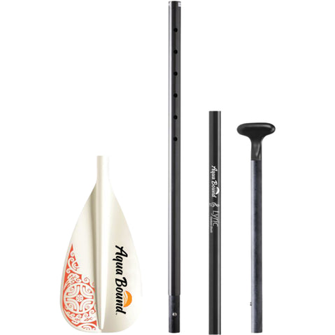 Aqua-Bound Lyric 4-Piece Fiberglass Stand-Up Paddle pieces