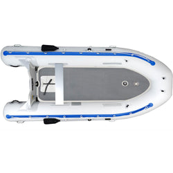 Sea Eagle 14' Sport Runabout Swivel Seat Canopy Drop Stitch Inflatable Raft Package top