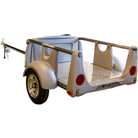 Sylvansport GoEasy Ultimate Kayak Trailer Package rear view