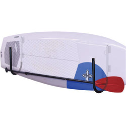 Malone SUPSwing Folding SUP Storage Rack with sup loaded