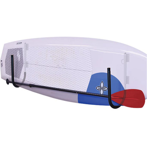 Malone SUPSwing Folding SUP Storage Rack with sup loaded