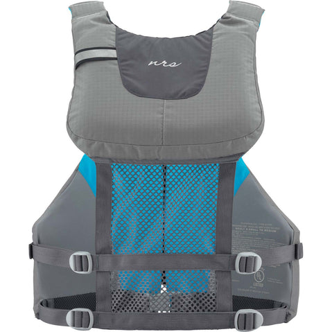 NRS Women's Zoya Kayak Lifejacket (PFD) in Silver back